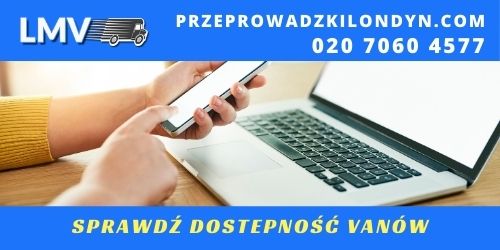 Sprawdź dostępne rozmiary vanów na wybraną datę i godzinę