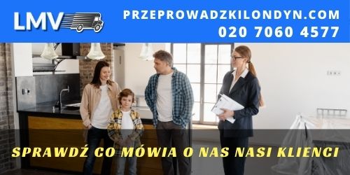Bardzo miły kierowca z Przeprowadzki Londyn