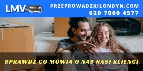 Fachowa, szybka i mila obsluga z Przeprowadzki Londyn