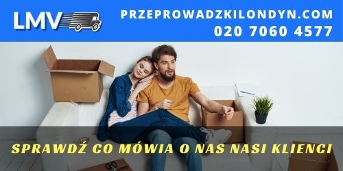 Wszystko ok podczas przeprowadzki z Walthamstow do Acton